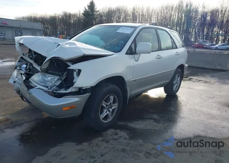 2001 Lexus Rx 300 z USA, uszkodzony, nr VIN JTJGF10U010117906